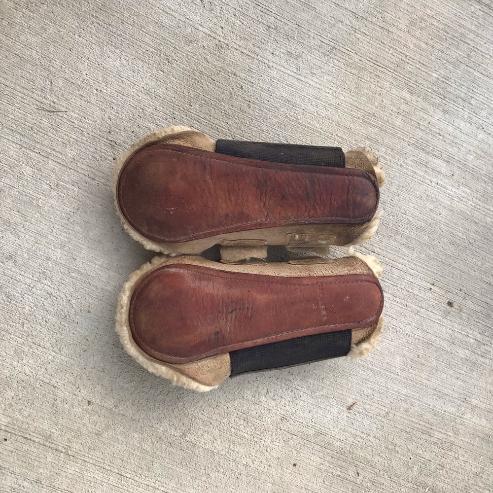 horse boots pony size leather riding boots